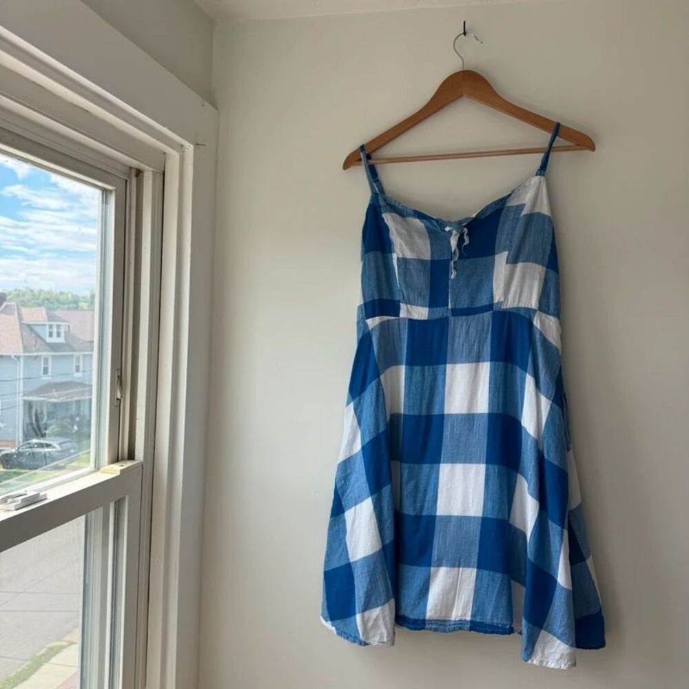 A-line Old Navy Buffalo Plaid Dress